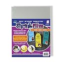 Grafix Inkjet Printable Shrink Film, White Opaque, 8.5 x 11 in, Pack of 15