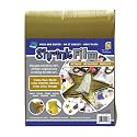 Grafix Metallic Shrink Film, Gold Opaque, 8.5 x 11 in, Pack of 15