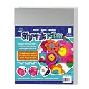 Grafix Shrink Film, White Opaque, 8.5 x 11 in, Pack of 15