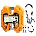 GRAM PRES Digital Hanging Scale - 660LB/300KG, Mini Crane Scale for Deer Hunting, Farm, Fishing, Meat, Game, Luggage, Outdoor