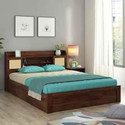 Grand Furnish Engineered Wood King Size Bed