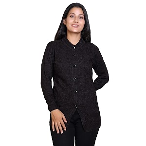Grand Line Winter wear Acrylic Lady Cardigan
