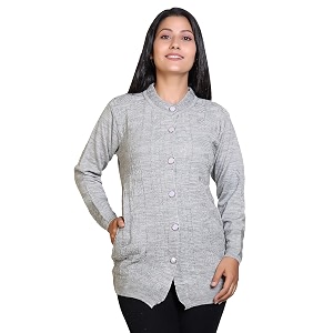 Grand Line Winter wear Acrylic Lady Cardigan