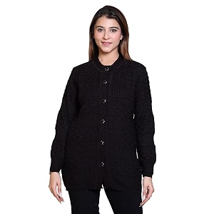 Grand Line Winter wear Acrylic Lady Cardigan