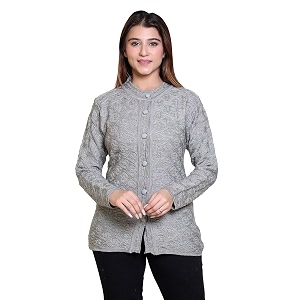 Grand Line Winter wear Acrylic Lady Cardigan