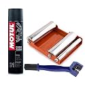 Grand Pitstop BBC1400RollerM Motul C1 Chain Clean and Paddock Stand GRoller, Medium (3-Pieces, 400 ml)