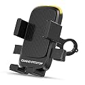 GRAND PITSTOP B1 360° Rotational Mobile Holder for Bikes with Anti-Theft, Motorcycle Handlebar Mounts for Maps and Navigation, Bike Mobile Holder with One Click Locking, Firm Gripping, Anti Shake