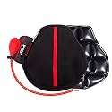 GrandPitstop Motorcycle Air Seat Cushion for Comfortable Ride with in Built Air Pump & Sweat Proof Fabric - Royal Enfield Classic 350