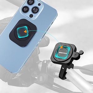 grand pitstop mobile holder for bikes motorcycle scooter bicycles quick lock gen-2 with ultra mag-lock technology handlebar bike mobile holder for map and gps navigate amp 360 rotation phone mount
