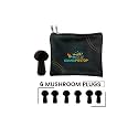 GRAND PITSTOP Replacement Mushroom Plugs for tubeless Tire Puncture Repair kit - for Cars, Motorcycles- Spare Plugs (6 Plugs)
