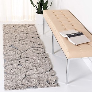 Grand Swirl Premium Shaggy Carpet for Living