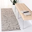 Grand Swirl Premium Shaggy Carpet for Living
