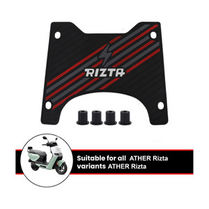grandbiker rubber foot mat compatible with rizta ather universal for bike two wheeler mat