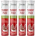 Grandeur Tummy Fizz Prebiotic And Probiotic Supplement For Gut Health, Digestion, Bloating, Immunity and Metabolism | With 20 Billion CFU &amp; 6 Unique Strains | 60 Effervescent Tabs |