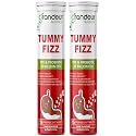 Grandeur Tummy Fizz Prebiotic And Probiotic Supplement For Gut Health, Digestion, Bloating, Immunity and Metabolism | With 20 Billion CFU &amp; 6 Unique Strains | 30 Effervescent Tabs |