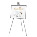Grandink 6-Foot Adjustable Folding Metal Easel Stand (Grey)