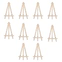 Grandink 7 Inch Mini Wood Display Easel 9mm (Pack of 10)