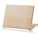 Grandink Adjustable Wood Tabletop Painting Easel | Adjustable Angle Wood Drafting Table Easel Drawing and Sketching Board| A3| L