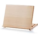 Grandink A3 Beechwood Large Adjustable Angle Tabletop Easel