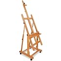 Grandink Premium Studio H Frame Beechwood Easel with Storage Tray