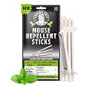 Grandpa Gus's Mouse Repellent Sticks Adhesive, Peppermint Oil, 10 Count