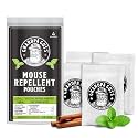 Grandpa Gus's Mouse Repellent Pouches, Peppermint &amp; Cinnamon, 4 Pouches