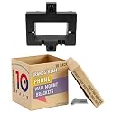 Grandstream Phone Wall Mount Bracket 10 Pack for GRP2601/2602/2603/2604/2610/2611 Desk Phones, Secure Fit for Office Workstations, Easy Access, Part 968-00030-10A / GRP-WM-A, Global Teck Cloth
