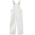 GRANDWISH Girls Overalls/Shortalls, 3-12 Year-Old Girls Overall Shorts, Kids Denim/Canvas Overalls/Short Overalls