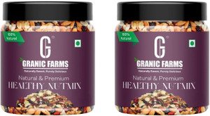 granic farms dry fruits combohealthy nut mixed  250g each nut mixed assorted nuts 2 x 250 g