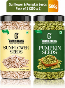 GRANIC FARMS Premium Raw Pumpkin SeedsSunflower Seeds