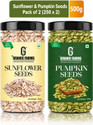 GRANIC FARMS Premium Raw Pumpkin SeedsSunflower Seeds