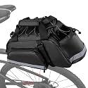 GRAOSO Bike Rear Rack Bag with Cooler Bag, Pannier Bags for Bicycles, 12L