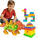 GRAPHENE 100 Pcs Mini Small Building Blocks Set Construction Toy Wheels Activity Fun &amp; Learning Kids Educational Interlocking Blocks Toddlers Creative Gift Toy 2-6 Years Boys &amp; Girls (Multicolor)