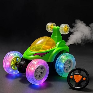 GRAPHENE Smoke Monster Truck RC Stunt Rolling
