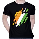 Graphic Printed T-Shirt for Unisex Indian Tricolor