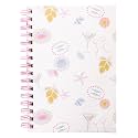 Graphique Coastal Fabric-Bound Journal | Hardcover Notebook for Daily Writing | High Quality Paper Stationery for Office or Home | 6 x 8 Inches with 240 Lined Pages