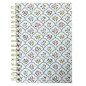 Graphique Floral Spiral-Bound Everyday Journal | Hardcover Notebook for Daily Writing | High Quality Paper Stationery for Office or Home | 6.25 x 8.25 Inches with 160 Ruled Pages