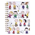 Graphique Peanuts Gang Hard Cover Journal w/Charles Shultz's Beloved Peanuts Characters, Fun, Durable Notebook for Notes, Lists, Recipes, and More, 160 Ruled Pages, 6.25" x 8.25" x 1"