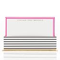 Graphique Vintage Text Flat Notes, "Vintage Text Message" Message – Note Card Stationery Embellished w/ Gold Foil, 50 Note Cards, Matching Envelopes for Thank You Notes and Invitations, 5.625" x 3.5"