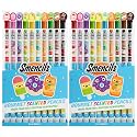 Graphite Smencils (2 Pack) - HB #2 Patented Gourmet Scented Pencils, 10 Count, Gifts for Kids, School Supplies