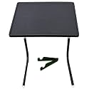 Study Tables for Students, Laptop Stand Adjustable Table, Foldable Table, Work from Home Table | Free Mobile Stand Plastic- Full Black