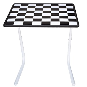 table multi purpous portable and adjustable utility table with cup holder for laptopstudydinner standard black black wl chess