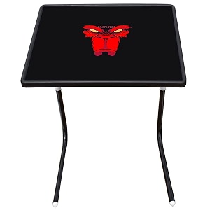 table multi purpous portable and adjustable utility table with cup holder for laptopstudydinner standard f black g