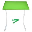 Study Tables for Students, Multi Purpose Portable and Adjustable Utility Table with Cup Holder for Laptop,Study,Dinner | Free Mobile Stand Plastic -Green
