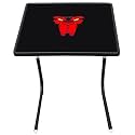 Table Multi Purpous Portable and Adjustable Utility Table with Cup Holder for Laptop,Study,Dinner (Standard, F Black G)