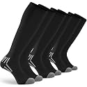 GRAPMKTG 3 Pack Soccer Baseball Softball Socks for Youth Women and Men Knee High Football Socks for Boys Girls