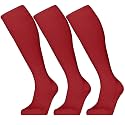 GRAPMKTG 3 Pack Softball Soccer Socks Baseball Football Socks for Youth Men and Women