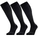 GRAPMKTG 3 Pack Softball Soccer Socks Baseball Football Socks for Youth Men and Women