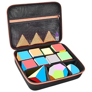 adjustable speed cube storage case for gan for rubik39s puzzle cubes