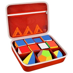 adjustable speed cube storage case for gan for rubik39s puzzle cubes